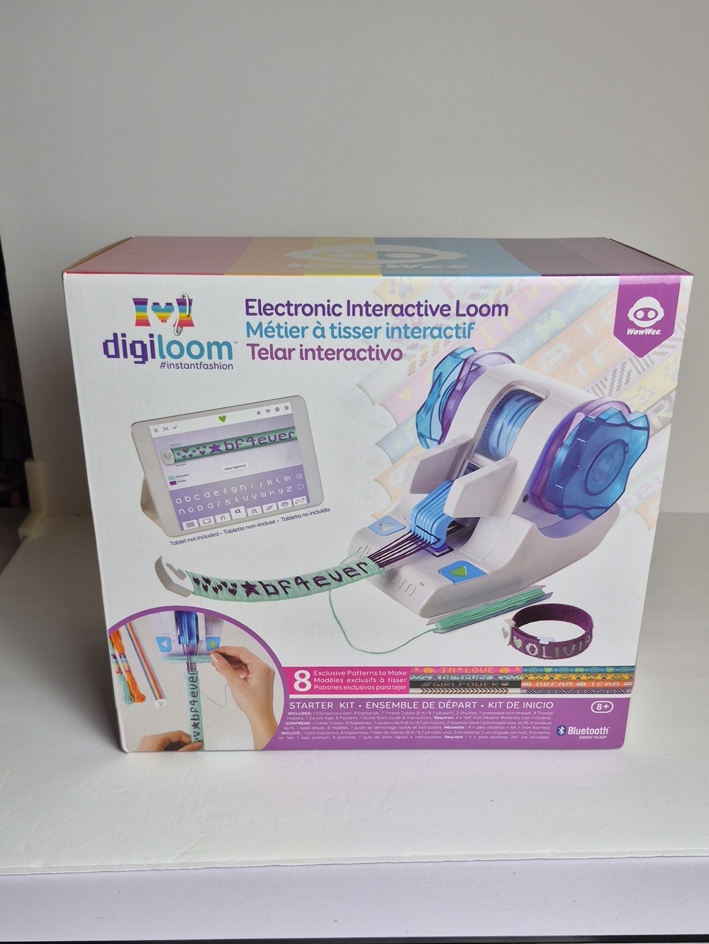 Wowwee Digiloom Electronic Interactive Loom Starter Kit Create & Weave Bracelets